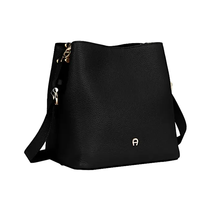 Aigner Bags-Delia hobo bag S black