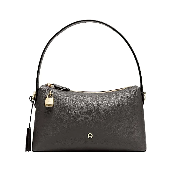 Aigner Bags-Delia hobo bag S night grey