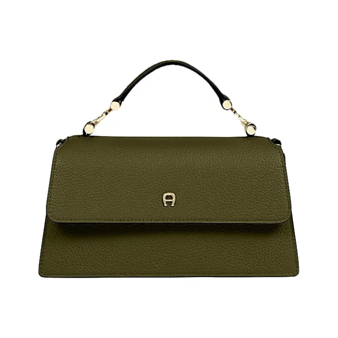 Aigner Bags-Delia shoulder bag S dark olive
