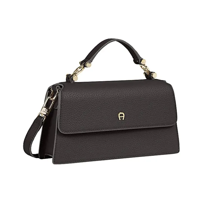 Aigner Bags-Delia shoulder bag S night grey