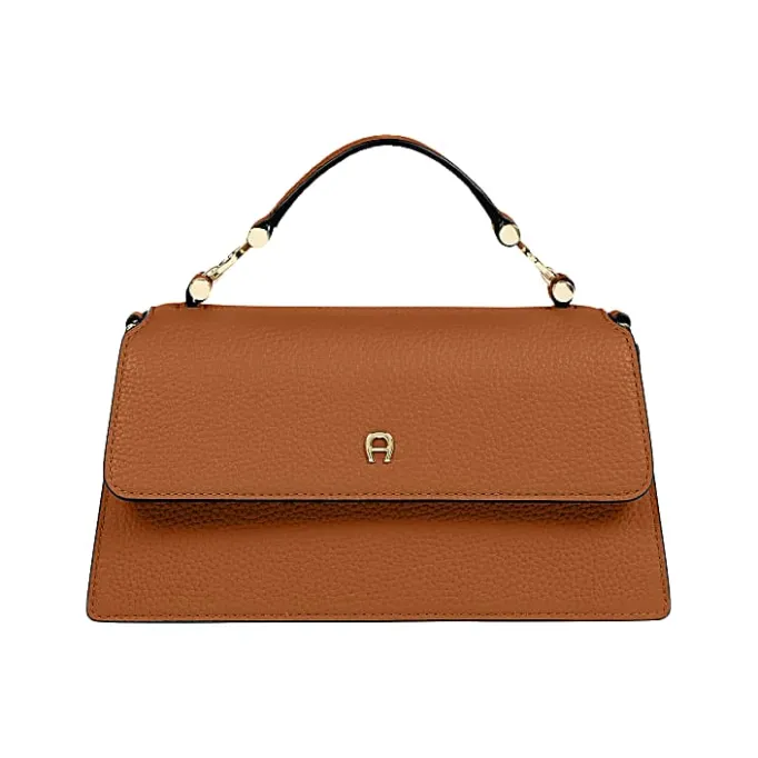 Aigner Bags-Delia shoulder bag S cognac brown