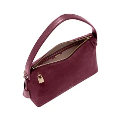 Aigner Bags-Delia Suede hobo bag M burgundy