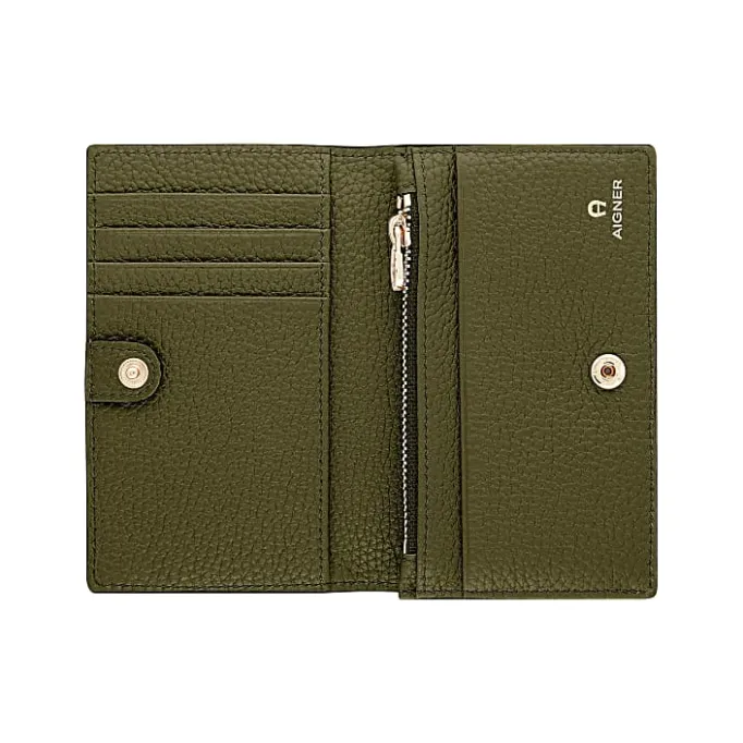 Aigner Wallets-Delia wallet dark olive
