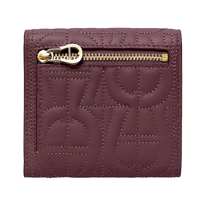 Aigner Wallets-Diadora logo card case port red