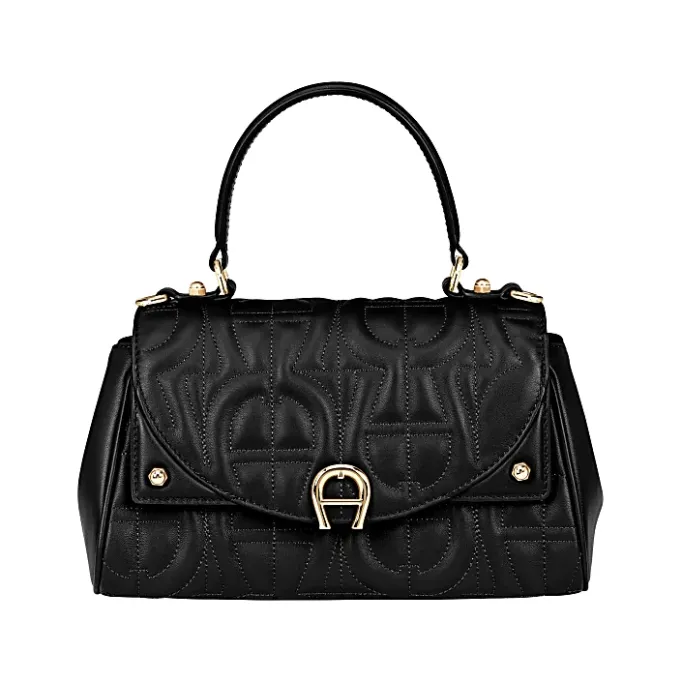 Aigner Bags-Diadora Logo Handbag S black