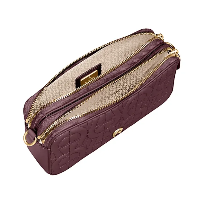 Aigner Leather Accessories|Phone Cases-Diadora logo phone pouch port red