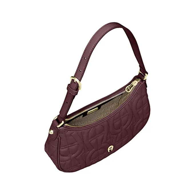 Aigner Bags-Diadora Logo Pochette XS port red