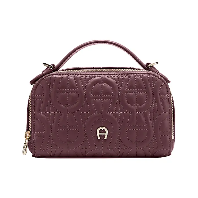 Aigner Leather Accessories-Diadora Pouch port red