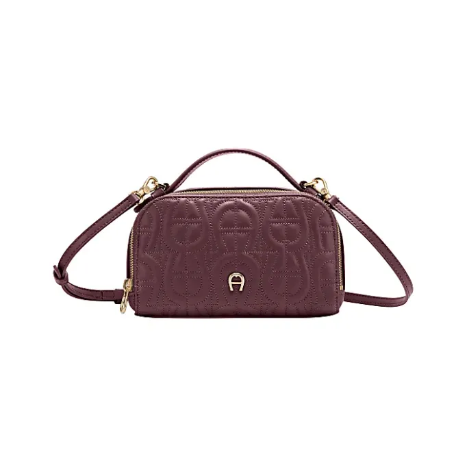 Aigner Leather Accessories-Diadora Pouch port red