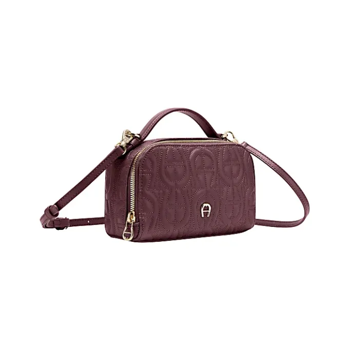 Aigner Leather Accessories-Diadora Pouch port red
