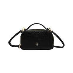 Aigner Leather Accessories-Diadora Pouch black
