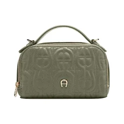 Aigner Leather Accessories-Diadora Pouch moss green