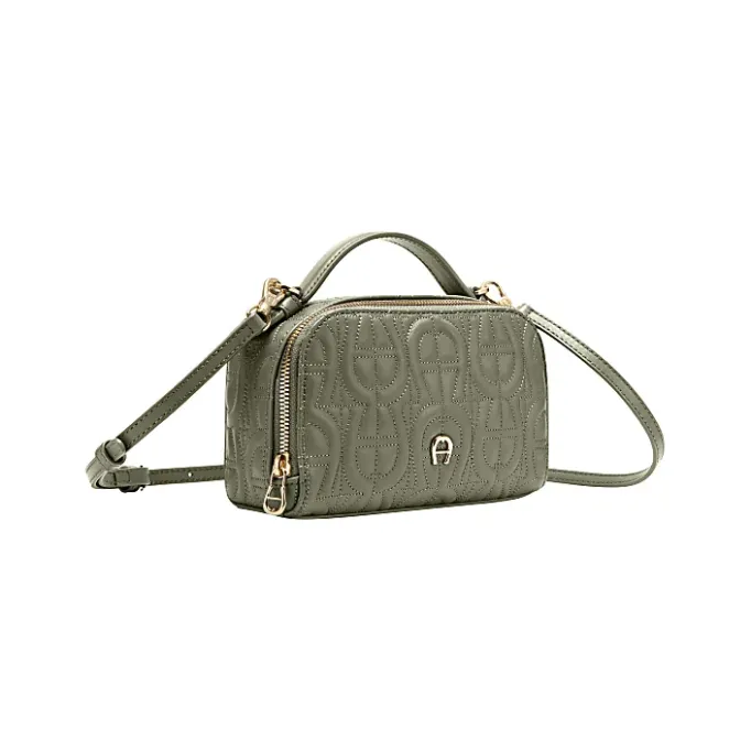 Aigner Leather Accessories-Diadora Pouch moss green
