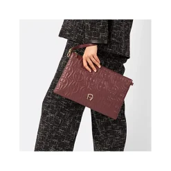 Aigner Leather Accessories-Diadora Pouch M black