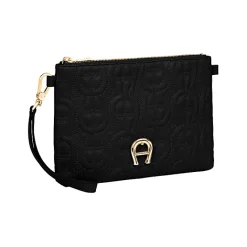Aigner Leather Accessories-Diadora Pouch S black