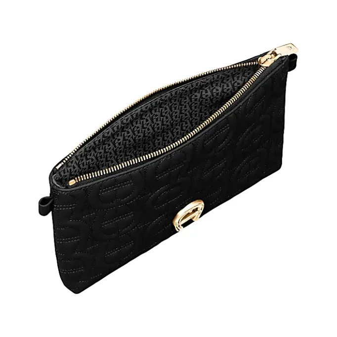 Aigner Leather Accessories-Diadora Pouch S black