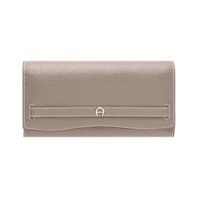 Aigner Wallets-Farah bill and card case taupe