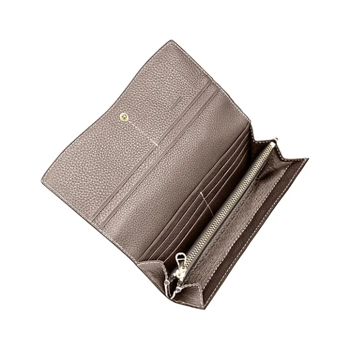Aigner Wallets-Farah bill and card case taupe