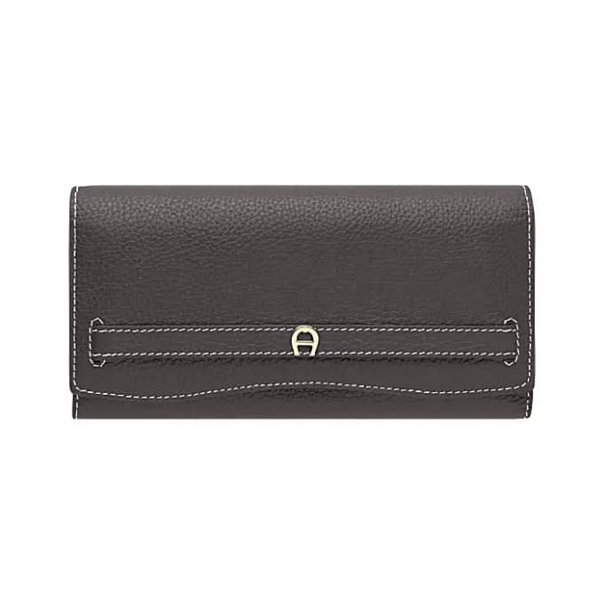 Aigner Wallets-Farah bill and card case acacia brown