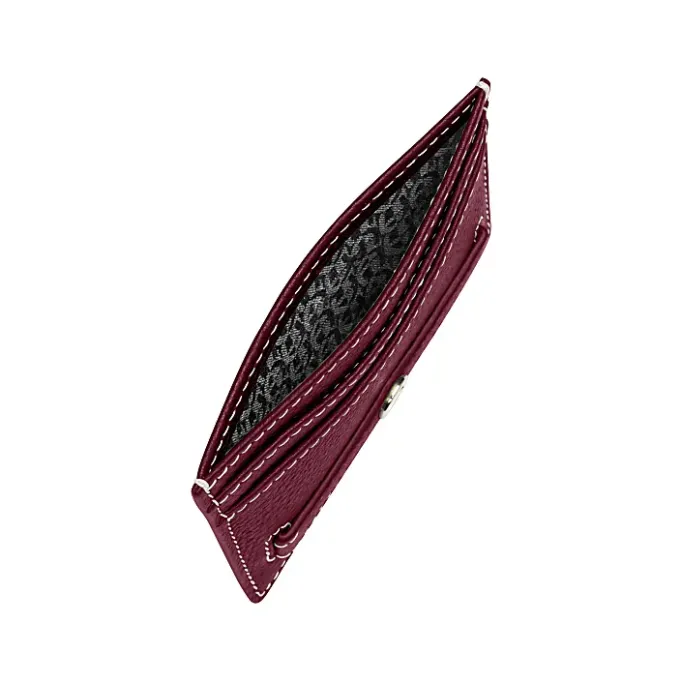 Aigner Wallets-Farah card case burgundy