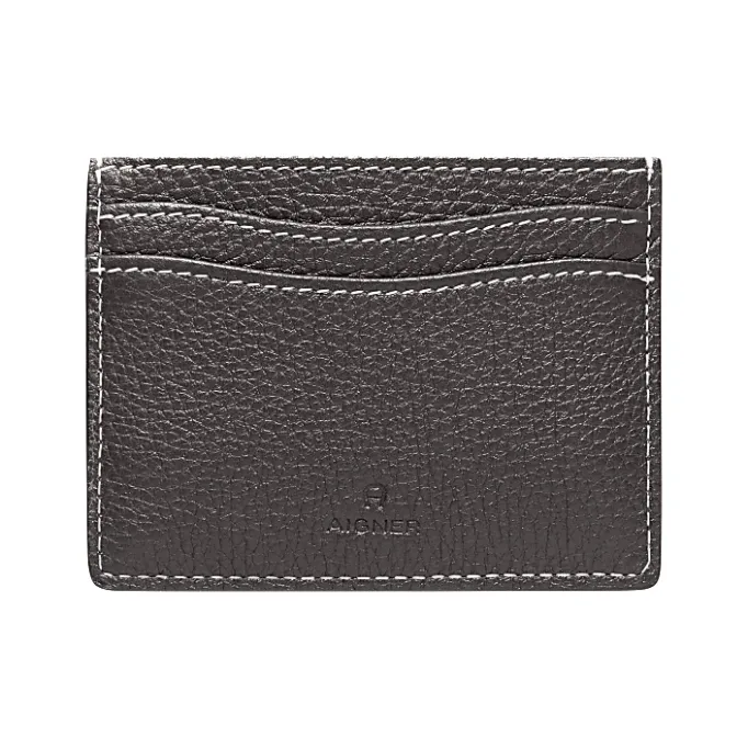 Aigner Wallets-Farah card case acacia brown