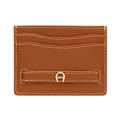 Aigner Wallets-Farah card case cognac brown