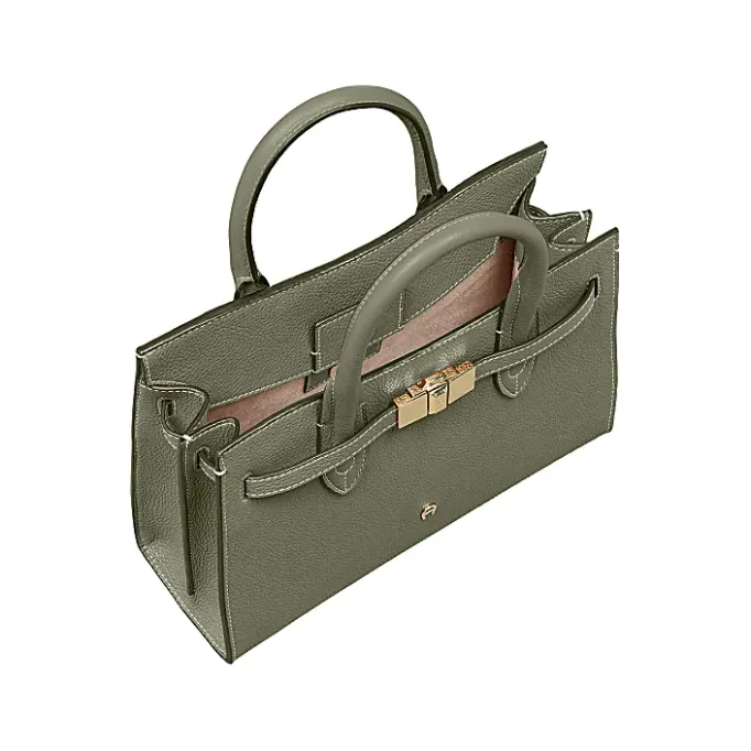 Aigner Bags-Farah Handbag M moss green