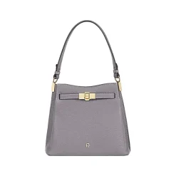 Aigner Bags-Farah hobo bag M iron grey
