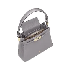 Aigner Bags-Farah hobo bag M iron grey