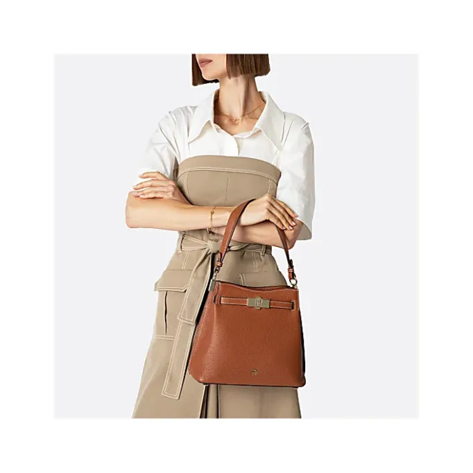 Aigner Bags-Farah hobo bag M black