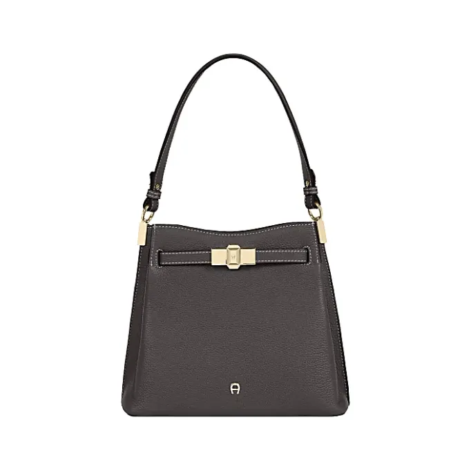 Aigner Bags-Farah hobo bag M acacia brown