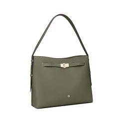 Aigner Bags-FARAH Hobo bag M moss green