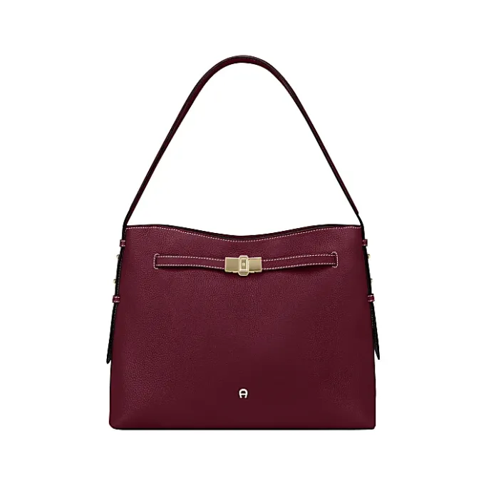 Aigner Bags-FARAH Hobo bag M burgundy