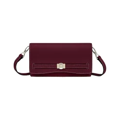 Aigner Leather Accessories-Farah Wallet on Strap burgundy