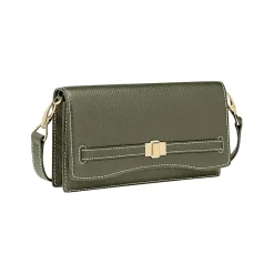Aigner Leather Accessories-Farah Wallet on Strap moss green