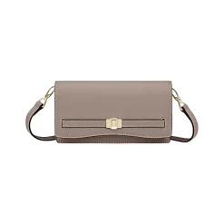 Aigner Leather Accessories-Farah Wallet on Strap taupe