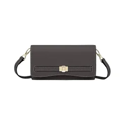 Aigner Leather Accessories-Farah Wallet on Strap acacia brown