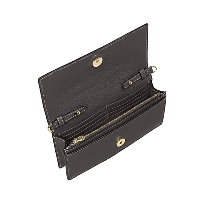 Aigner Leather Accessories-Farah Wallet on Strap acacia brown