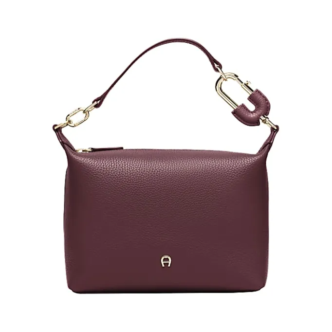 Aigner Leather Accessories-FASHION bag Karabiner port red