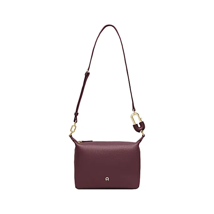 Aigner Leather Accessories-FASHION bag Karabiner port red