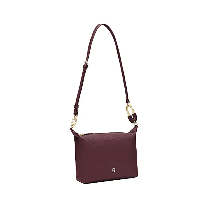 Aigner Leather Accessories-FASHION bag Karabiner port red