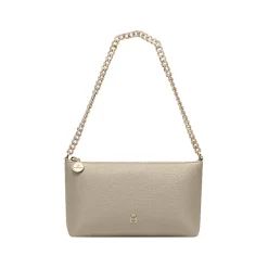 Aigner Leather Accessories-Fashion bag with chain alpaca beige