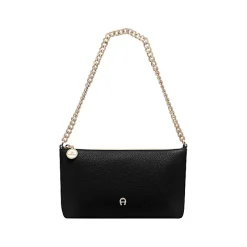 Aigner Leather Accessories-Fashion bag with chain black