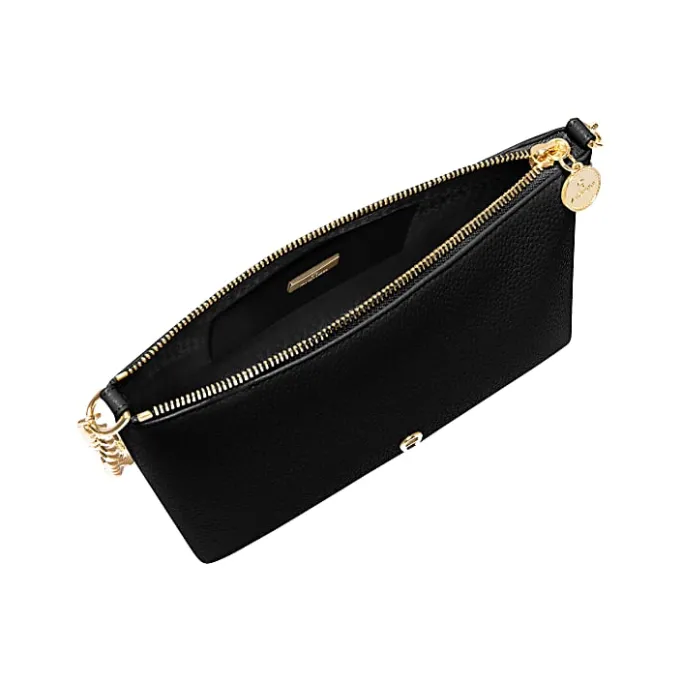 Aigner Leather Accessories-Fashion bag with chain black