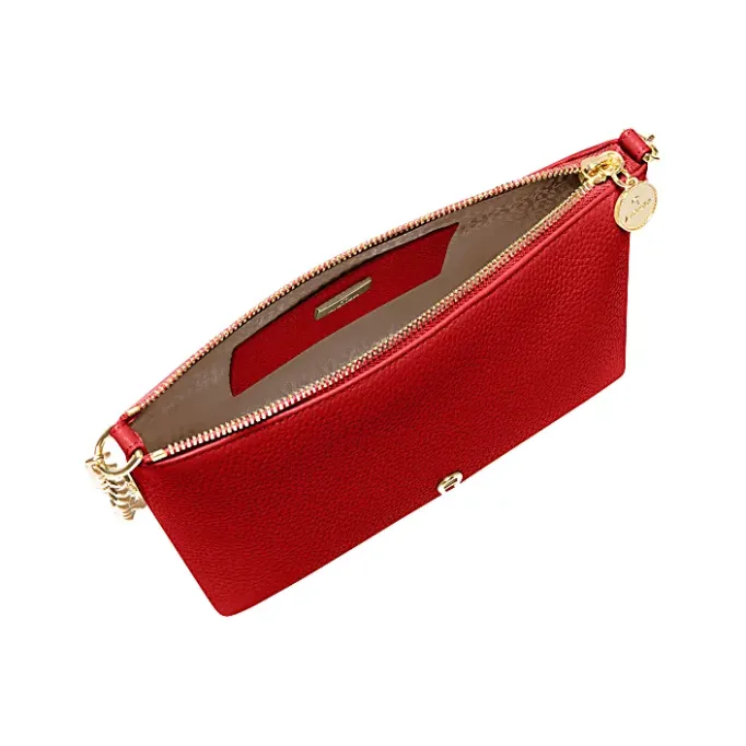 Aigner Leather Accessories-Fashion bag with chain lipstick red