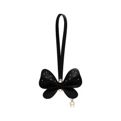 Aigner Leather Accessories-Fashion butterfly pendant black
