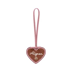 Aigner Leather Accessories-Fashion Pendant Gingerbread Heart Morning Rose