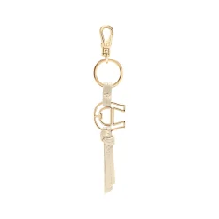 Aigner Keychains & Key Cases-Fashion pendant logo macadamia white