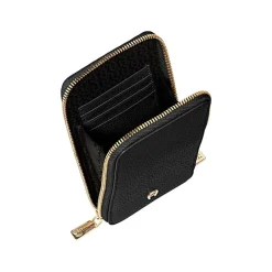 Aigner Leather Accessories|Phone Cases-Fashion Phone Pouch black