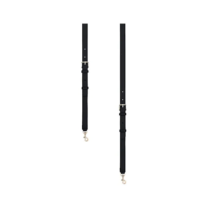Aigner Leather Accessories|Straps-Fashion shoulder strap 2.5 cm black